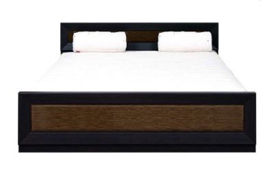 Кровать двухспальная КТ-678 Корвет (золотая лоза)