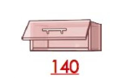 Навесной Шкаф №140 (400x180) High Gloss