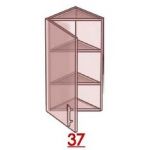 Навесной Шкаф №37 (300x720) High Gloss