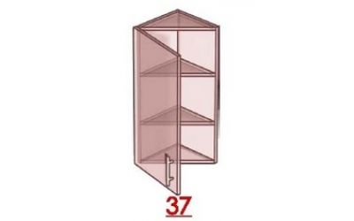 Навесной Шкаф №37 (300x720) High Gloss